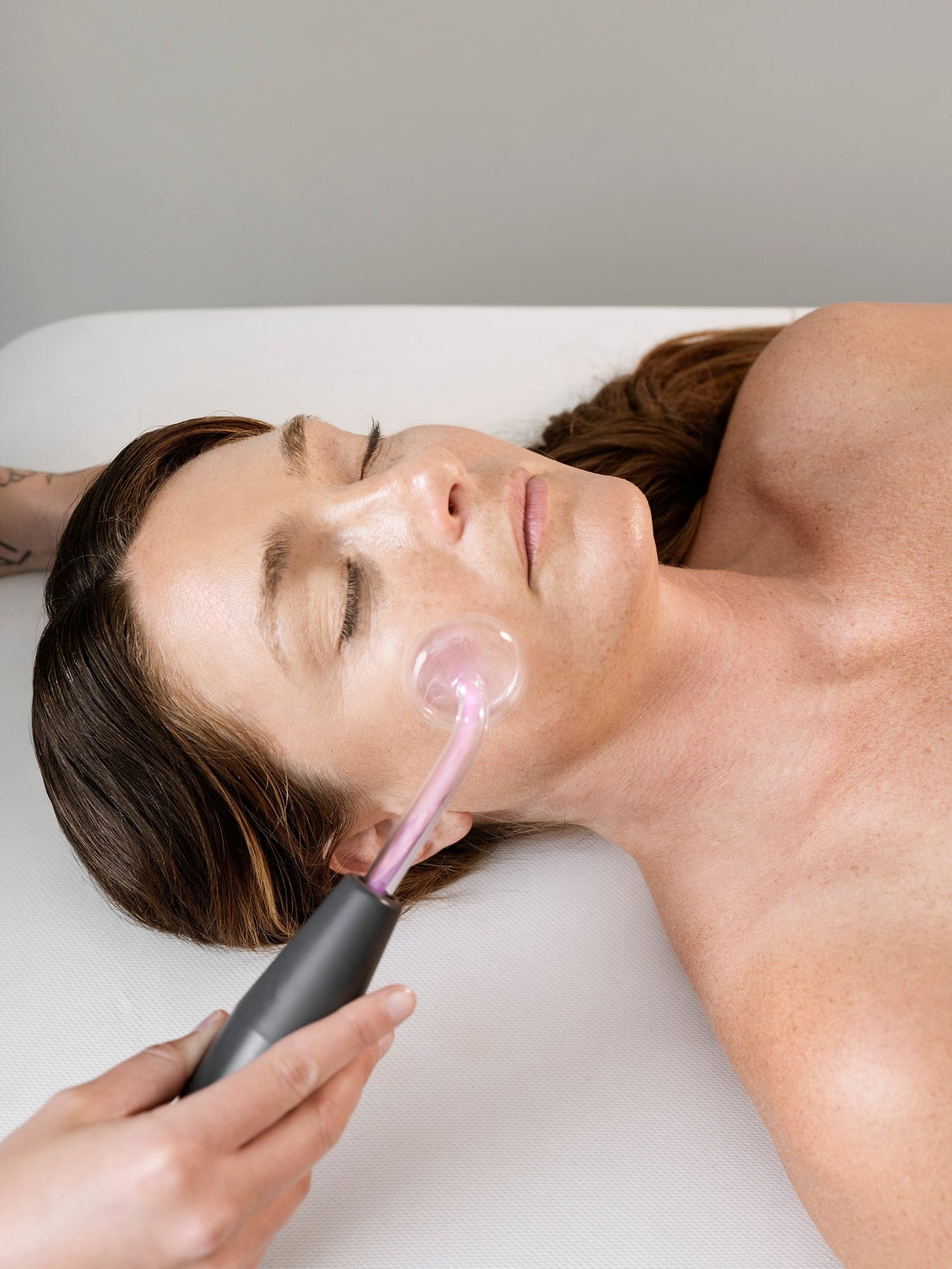 Luxury facial treatment