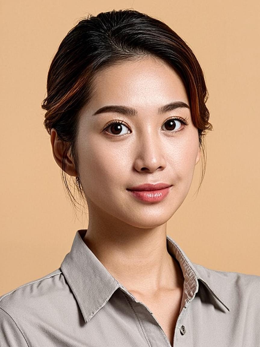 Portrait of Naomi Chen, master colorist